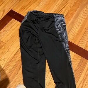 Black and Gray Women's Leggings